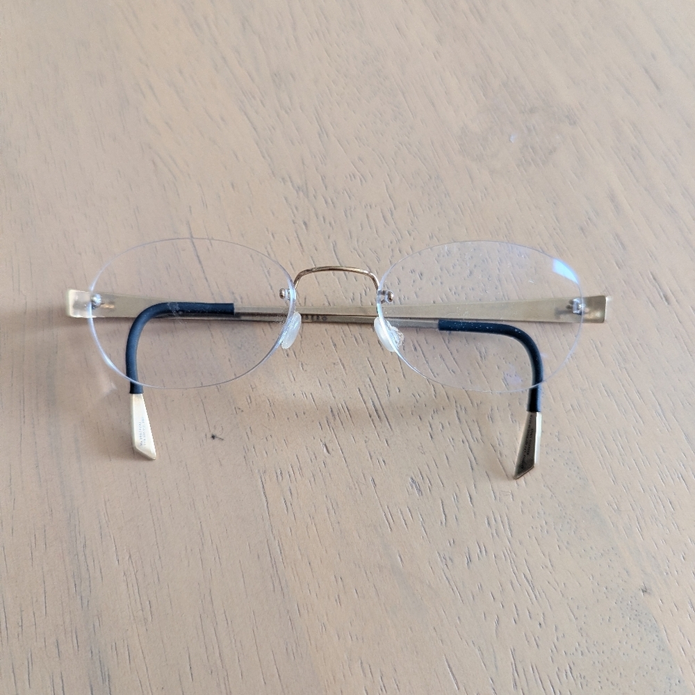 Lindberg Spirit Titanium Eyeglasses T 78 Women Gold 140 Frames Only